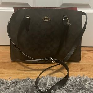Coach carryall tote